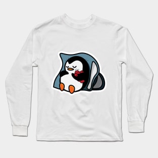 Napping Penguin Long Sleeve T-Shirt